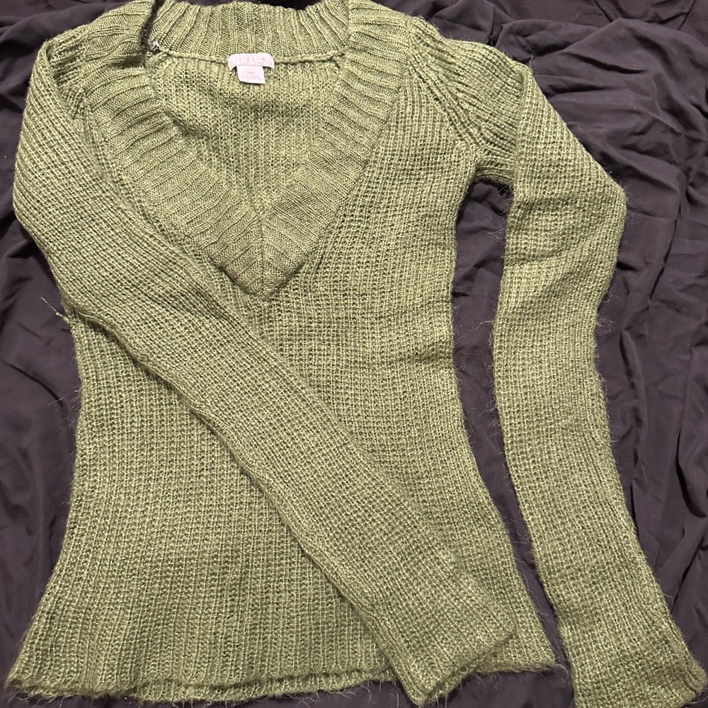 Olive Green Women's Sweater